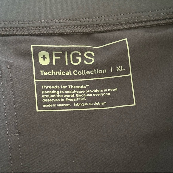 Figs Zamora 2.0 Jogger Scrub Pants Navy Blue Technical Collection Size XL - Picture 3 of 8